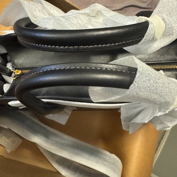 NWT Coach Soft Empire Carryall Bag 40-Brass/Black - Picture 7 of 12